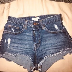 H&M short with rips